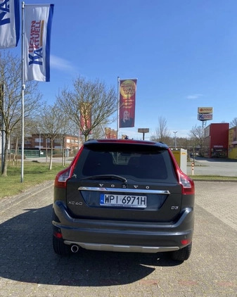 Volvo XC 60 cena 52000 przebieg: 262000, rok produkcji 2015 z Warszawa małe 56